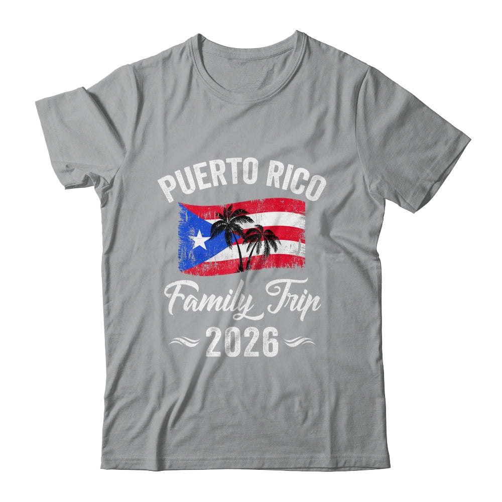 Puerto Rico Family Trip 2026 Vacation Fun Matching Group Shirt & Tank Top | teecentury