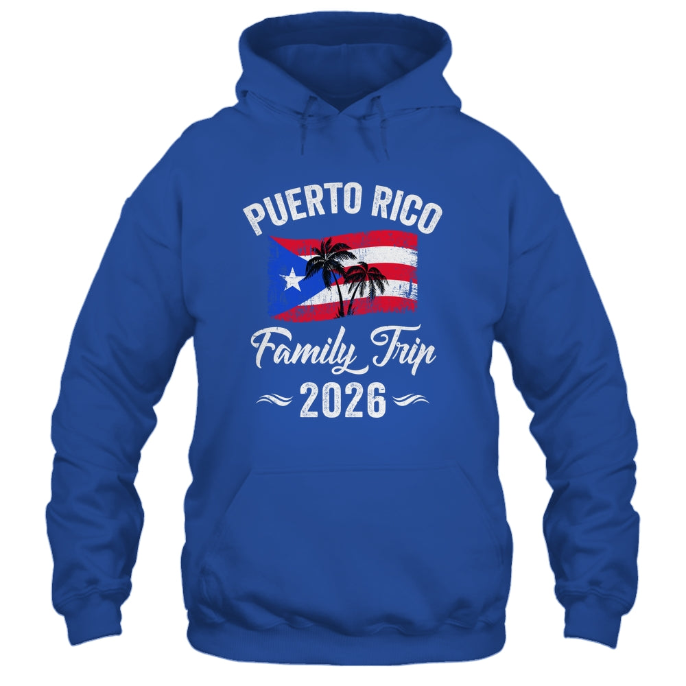 Puerto Rico Family Trip 2026 Vacation Fun Matching Group Shirt & Tank Top | teecentury
