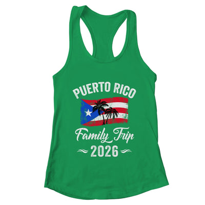 Puerto Rico Family Trip 2026 Vacation Fun Matching Group Shirt & Tank Top | teecentury