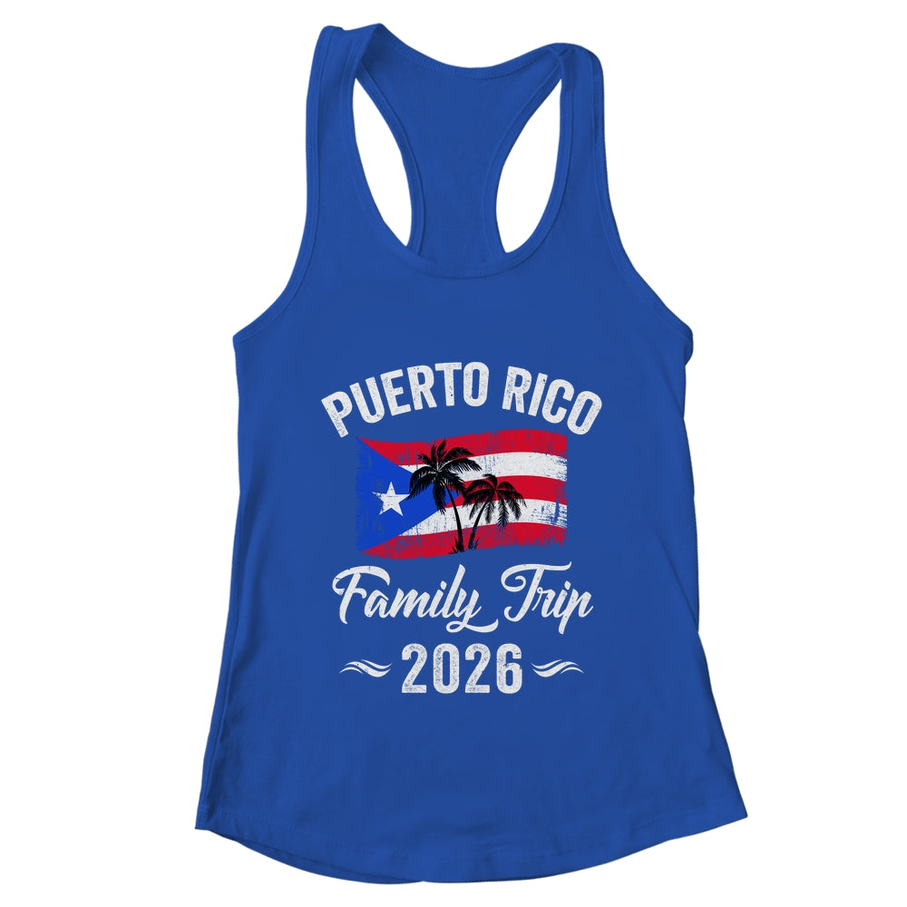 Puerto Rico Family Trip 2026 Vacation Fun Matching Group Shirt & Tank Top | teecentury