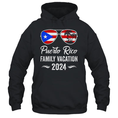 Puerto Rico Family Vacation 2024 Beach Summer Trip Glasses Shirt & Tank Top | teecentury