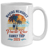 Puerto Rico Family Vacation 2025 Making Memories Together Trip Mug | teecentury