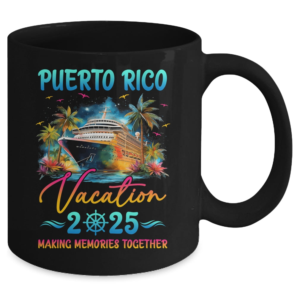Puerto Rico Family Vacation 2025 Matching Group Summer Mug | teecentury