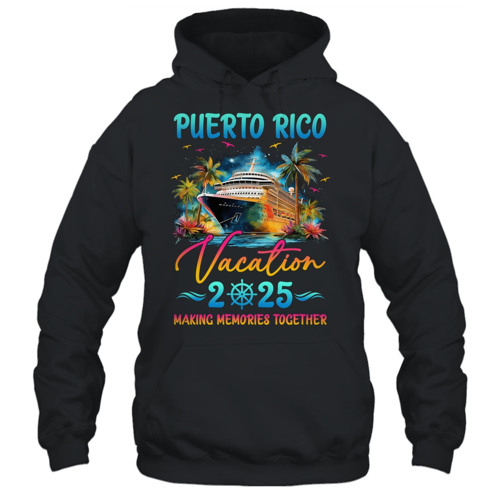 Puerto Rico Family Vacation 2025 Matching Group Summer Shirt & Tank Top | teecentury