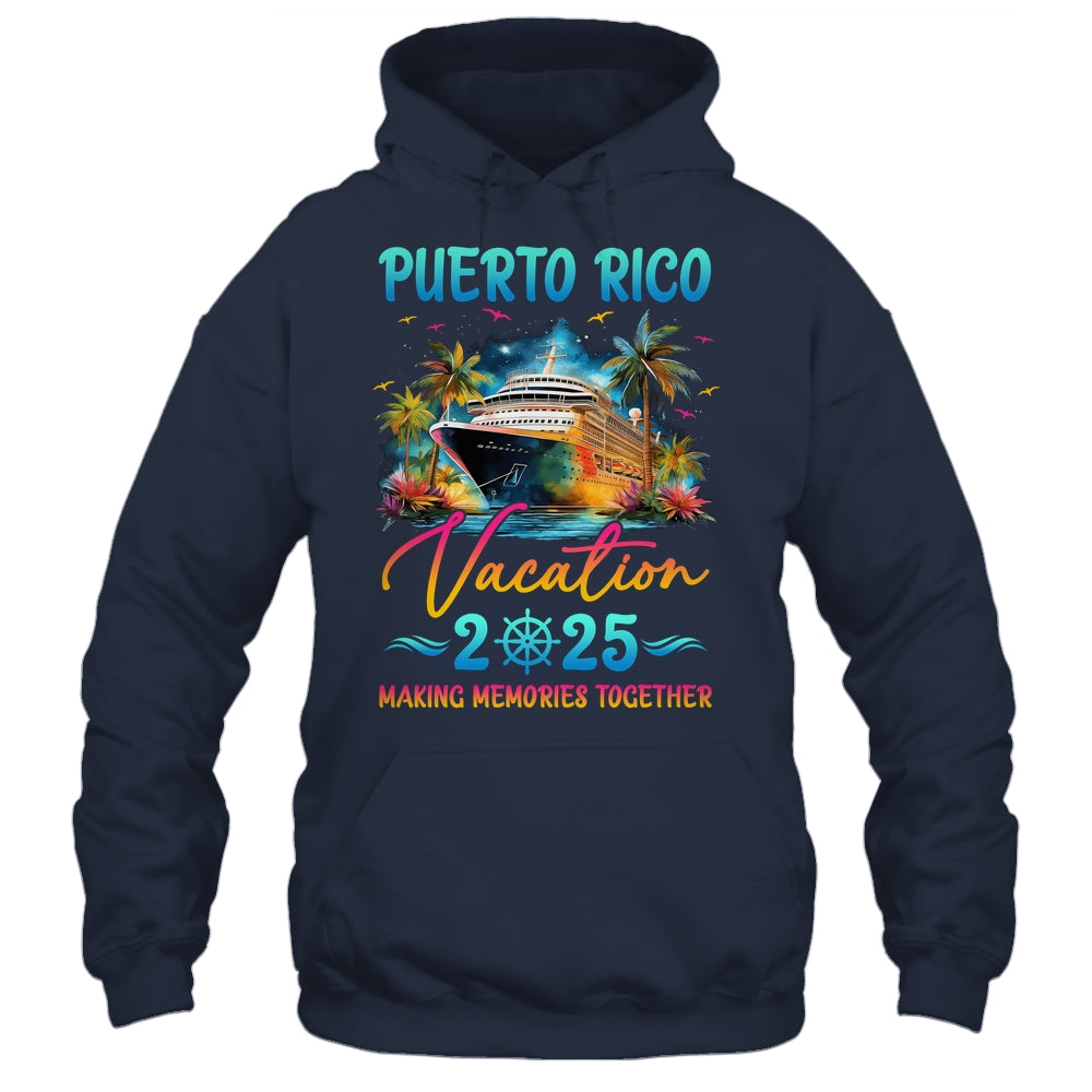 Puerto Rico Family Vacation 2025 Matching Group Summer Shirt & Tank Top | teecentury