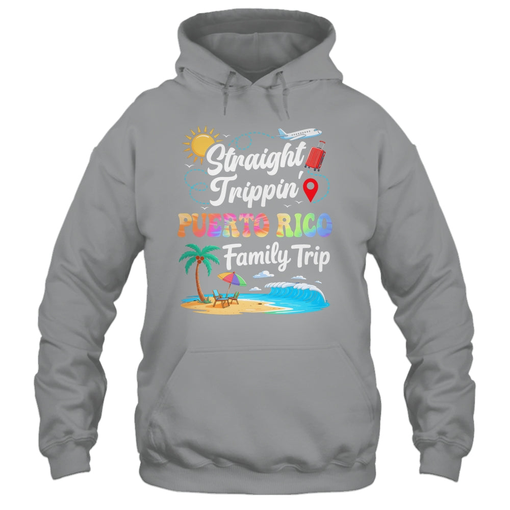Puerto Rico Family Vacation 2025 Straight Trippin Trip Shirt & Tank Top | teecentury