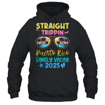 Puerto Rico Family Vacay Vacation 2025 Straight Trippin Shirt & Tank Top | teecentury