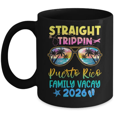 Puerto Rico Family Vacay Vacation 2026 Straight Trippin Mug | teecentury