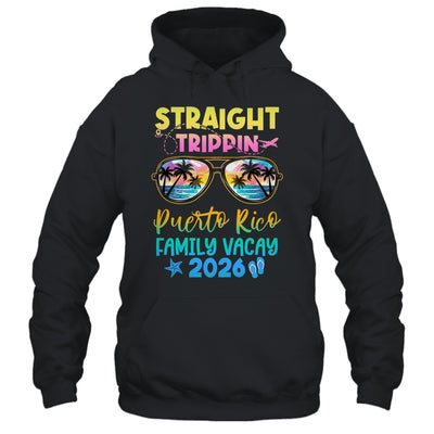 Puerto Rico Family Vacay Vacation 2026 Straight Trippin Shirt & Tank Top | teecentury