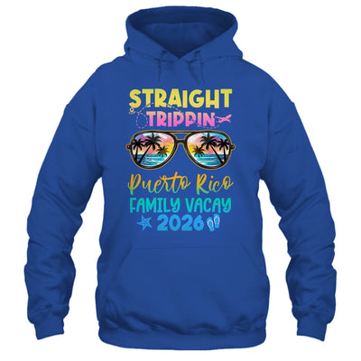 Puerto Rico Family Vacay Vacation 2026 Straight Trippin Shirt & Tank Top | teecentury