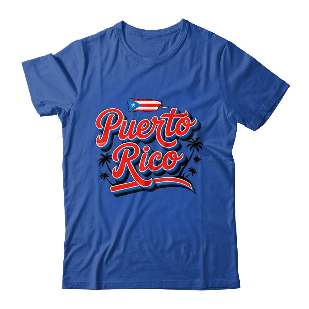 Puerto Rico Flag Boricua Puerto Rican Hispanic Heritage Shirt & Tank Top | teecentury