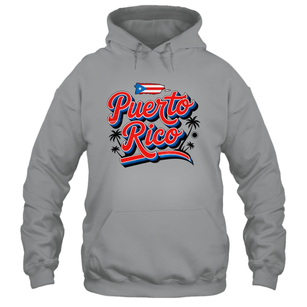 Puerto Rico Flag Boricua Puerto Rican Hispanic Heritage Shirt & Tank Top | teecentury