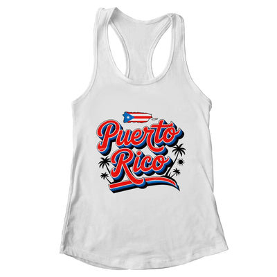 Puerto Rico Flag Boricua Puerto Rican Hispanic Heritage Shirt & Tank Top | teecentury