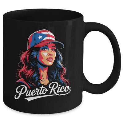 Puerto Rico Flag Boricua Puerto Rican Women Heritage Graphic Mug | teecentury