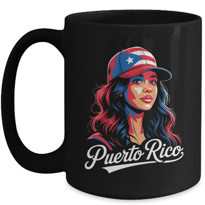 Puerto Rico Flag Boricua Puerto Rican Women Heritage Graphic Mug | teecentury
