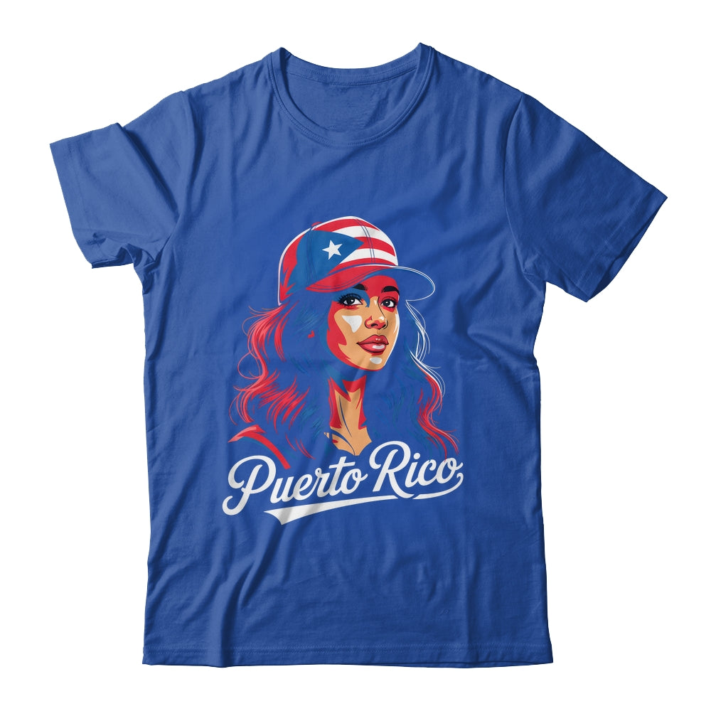 Puerto Rico Flag Boricua Puerto Rican Women Heritage Graphic Shirt & Tank Top | teecentury