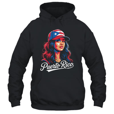 Puerto Rico Flag Boricua Puerto Rican Women Heritage Graphic Shirt & Tank Top | teecentury