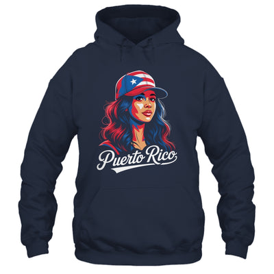 Puerto Rico Flag Boricua Puerto Rican Women Heritage Graphic Shirt & Tank Top | teecentury