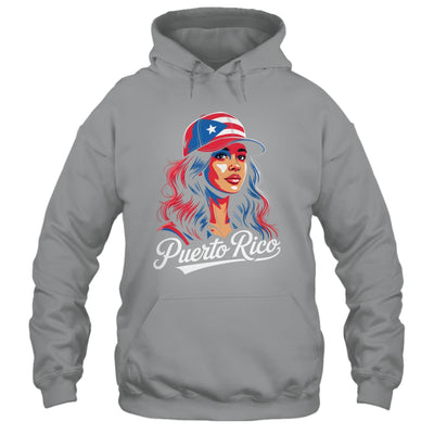 Puerto Rico Flag Boricua Puerto Rican Women Heritage Graphic Shirt & Tank Top | teecentury