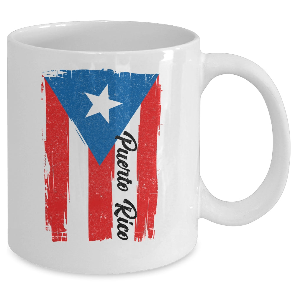 Puerto Rico Flag Hispanic Heritage Month Boricua Rican Mug | teecentury