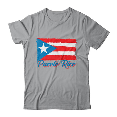Puerto Rico Flag Hispanic Heritage Month Boricua Rican Retro Shirt & Tank Top | teecentury