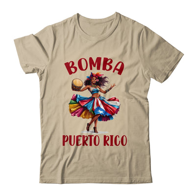 Puerto Rico Flag Hispanic Heritage Month Women Bomba Dancer Shirt & Tank Top | teecentury