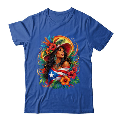 Puerto Rico Flag Pride Girl Women Heritage Cultural Tropical Shirt & Tank Top | teecentury