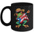 Puerto Rico Frog Coqui Dabbing Poncho Puerto Rican Flag Mug | teecentury