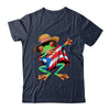 Puerto Rico Frog Coqui Dabbing Poncho Puerto Rican Flag Shirt & Tank Top | teecentury