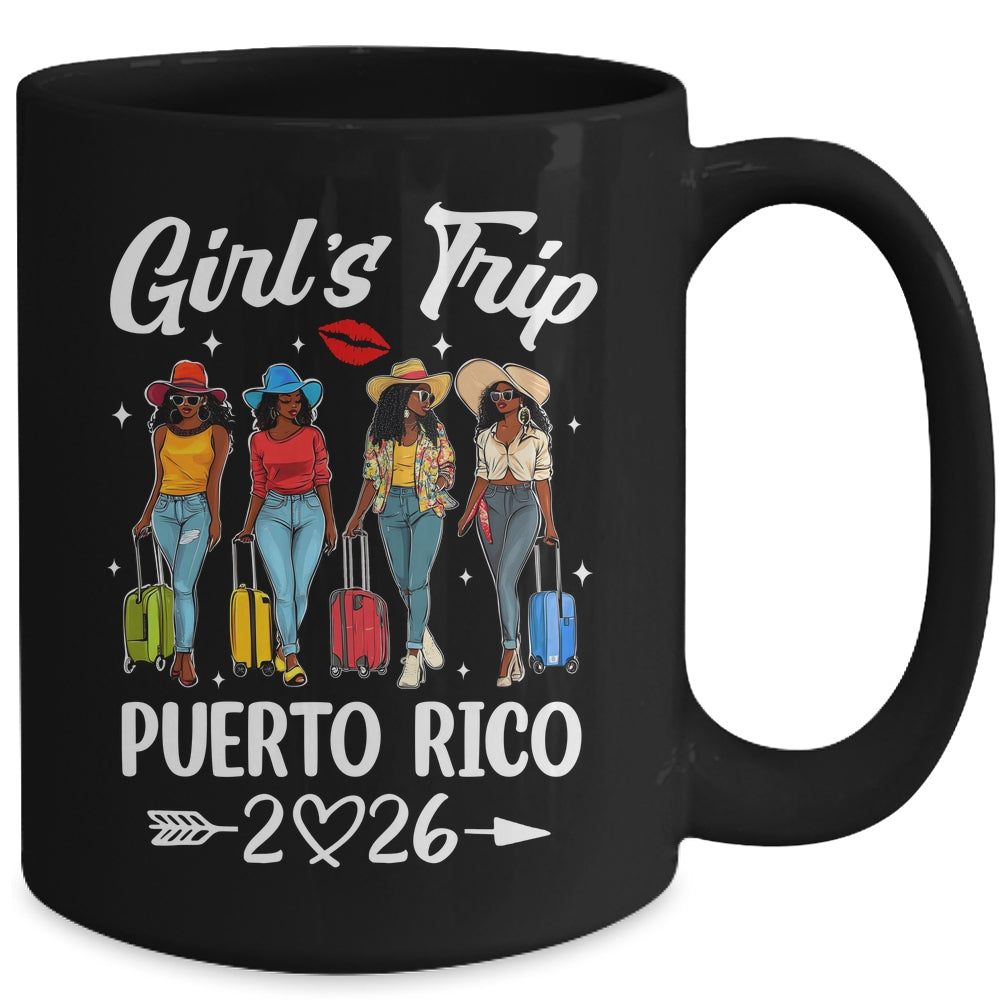 Puerto Rico Girls Trip 2026 Birthday Squad Women Vacation Mug | teecentury