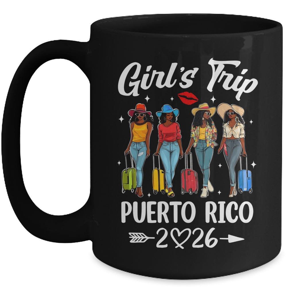 Puerto Rico Girls Trip 2026 Birthday Squad Women Vacation Mug | teecentury