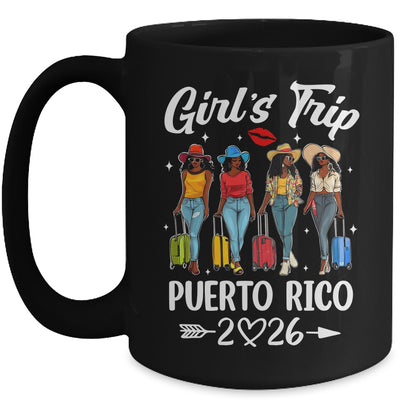 Puerto Rico Girls Trip 2026 Birthday Squad Women Vacation Mug | teecentury