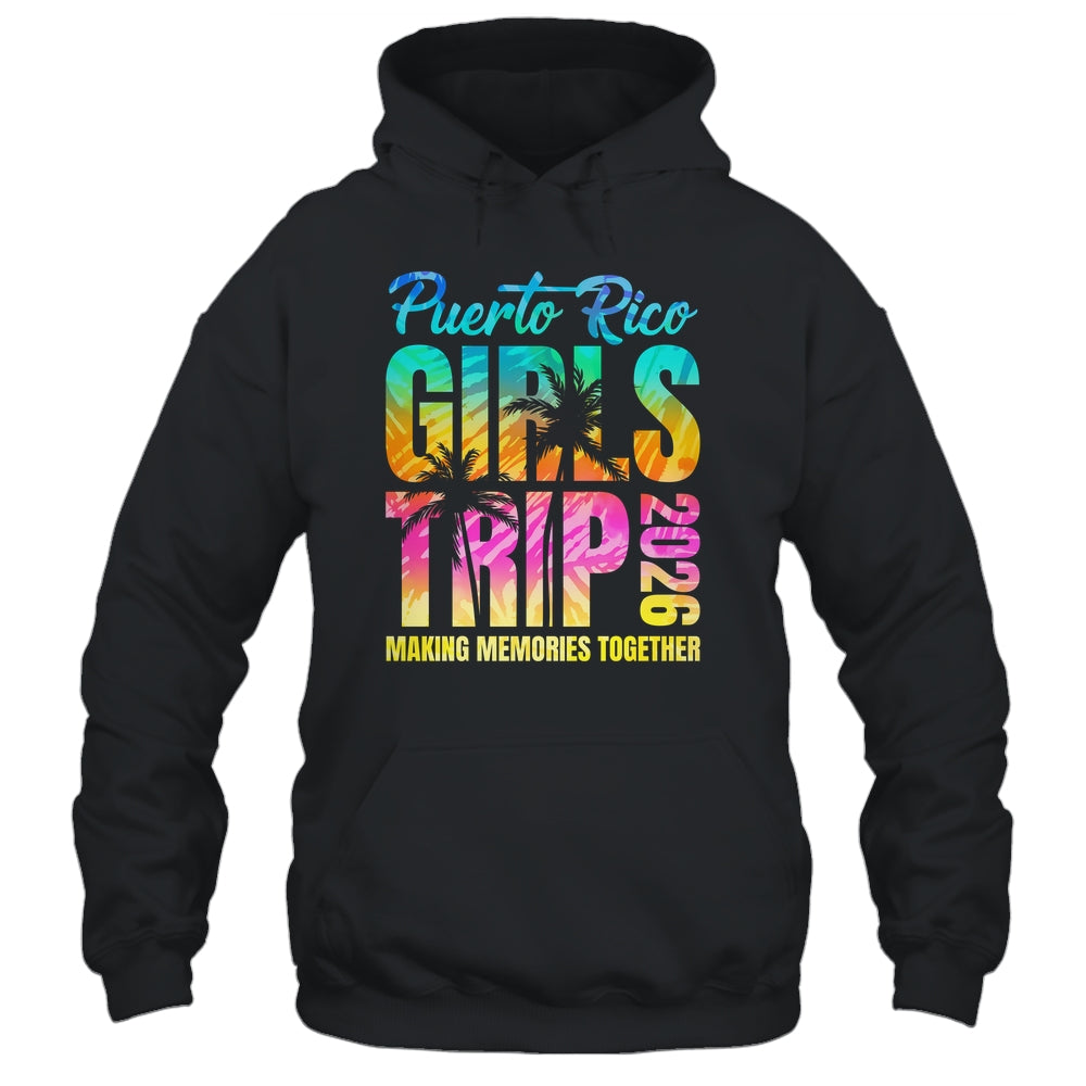 Puerto Rico Girls Trip 2026 Vacation Weekend Matching Summer Shirt & Tank Top | teecentury