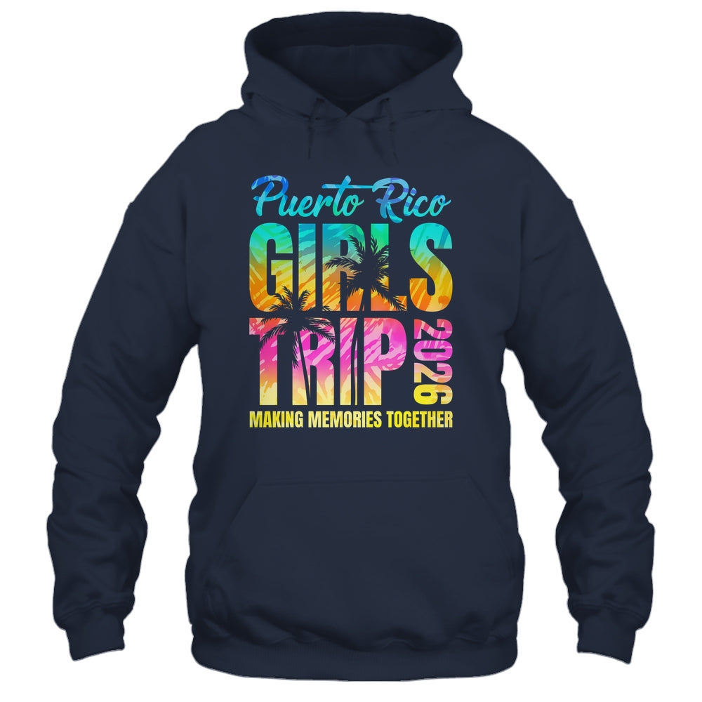 Puerto Rico Girls Trip 2026 Vacation Weekend Matching Summer Shirt & Tank Top | teecentury