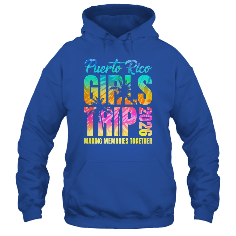 Puerto Rico Girls Trip 2026 Vacation Weekend Matching Summer Shirt & Tank Top | teecentury