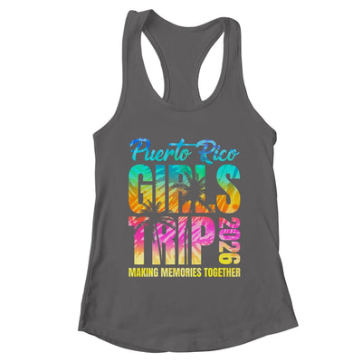 Puerto Rico Girls Trip 2026 Vacation Weekend Matching Summer Shirt & Tank Top | teecentury