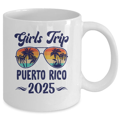 Puerto Rico Girls Trip Beach Vacation 2025 Matching Group Mug | teecentury