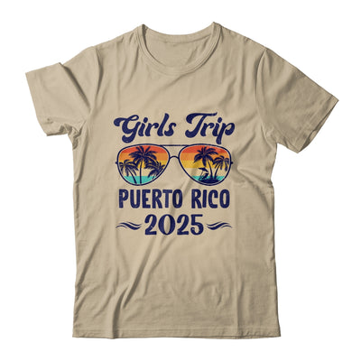 Puerto Rico Girls Trip Beach Vacation 2025 Matching Group Shirt & Tank Top | teecentury