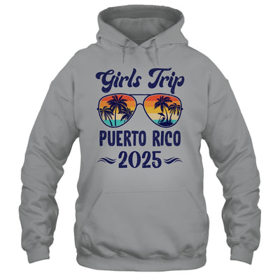 Puerto Rico Girls Trip Beach Vacation 2025 Matching Group Shirt & Tank Top | teecentury