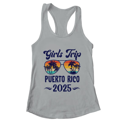 Puerto Rico Girls Trip Beach Vacation 2025 Matching Group Shirt & Tank Top | teecentury