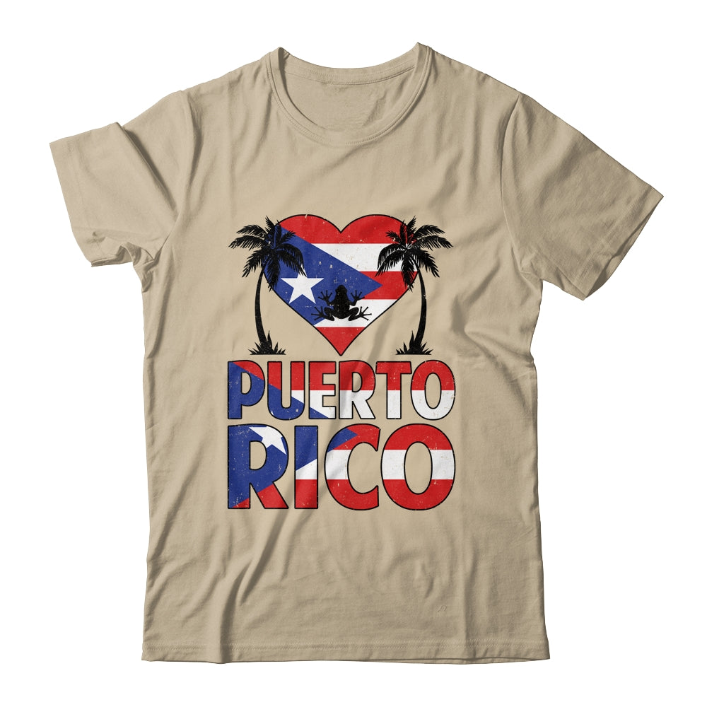 Puerto Rico I Love Puerto Rico Flag Women Men Kids Boy Shirt & Tank Top | teecentury