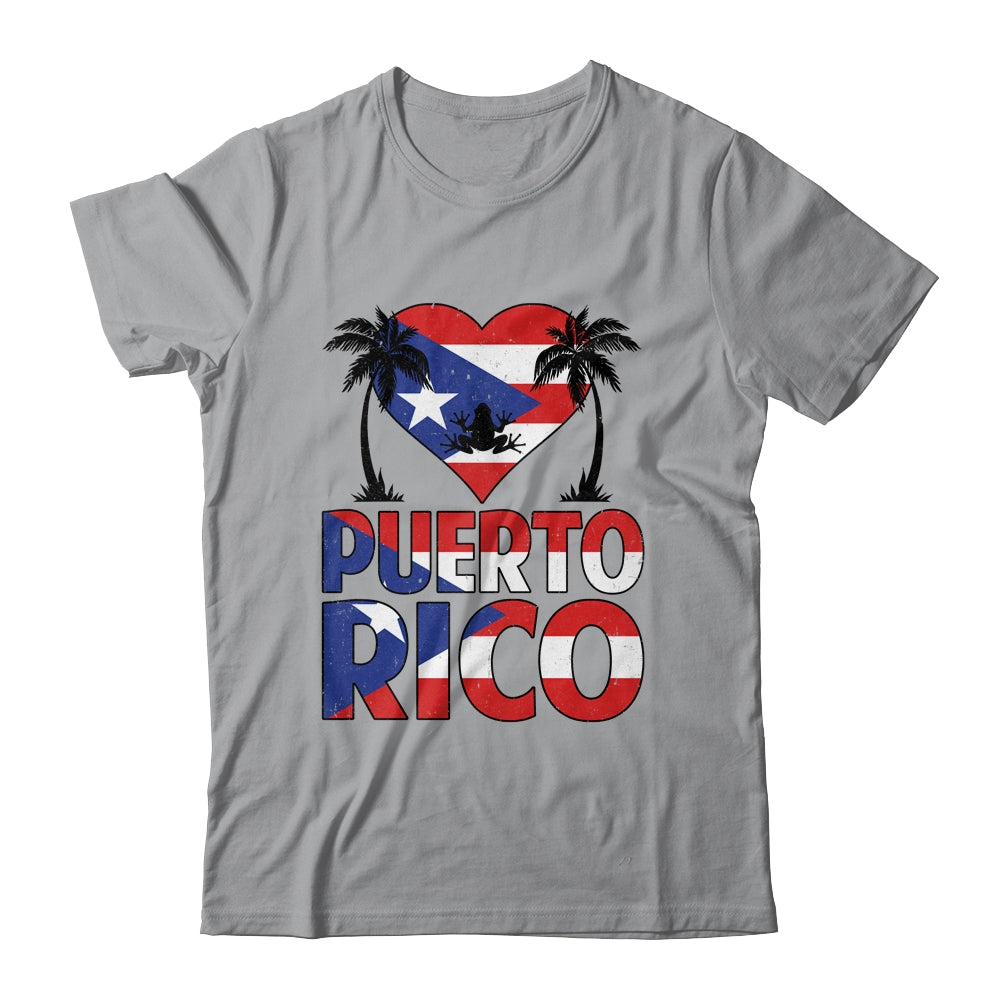 Puerto Rico I Love Puerto Rico Flag Women Men Kids Boy Shirt & Tank Top | teecentury