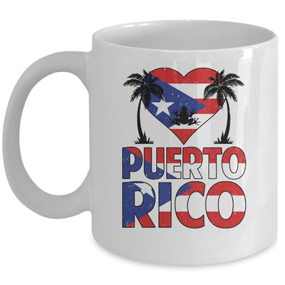 Puerto Rico I Love Puerto Rico Flag Women Men Kids Boy Mug | teecentury