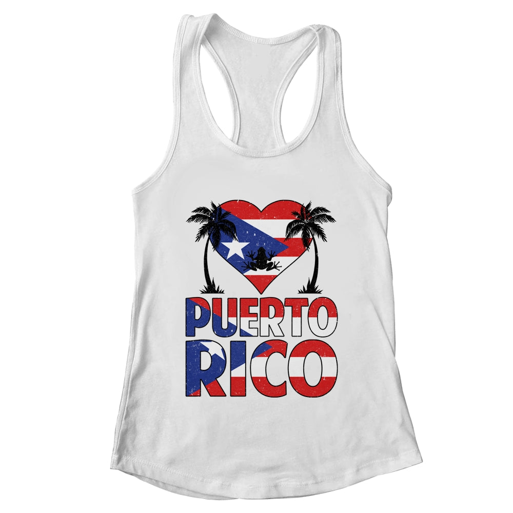 Puerto Rico I Love Puerto Rico Flag Women Men Kids Boy Shirt & Tank Top | teecentury