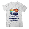 Puerto Rico Matching Family Vacation 2024 Making Memories Shirt & Tank Top | teecentury