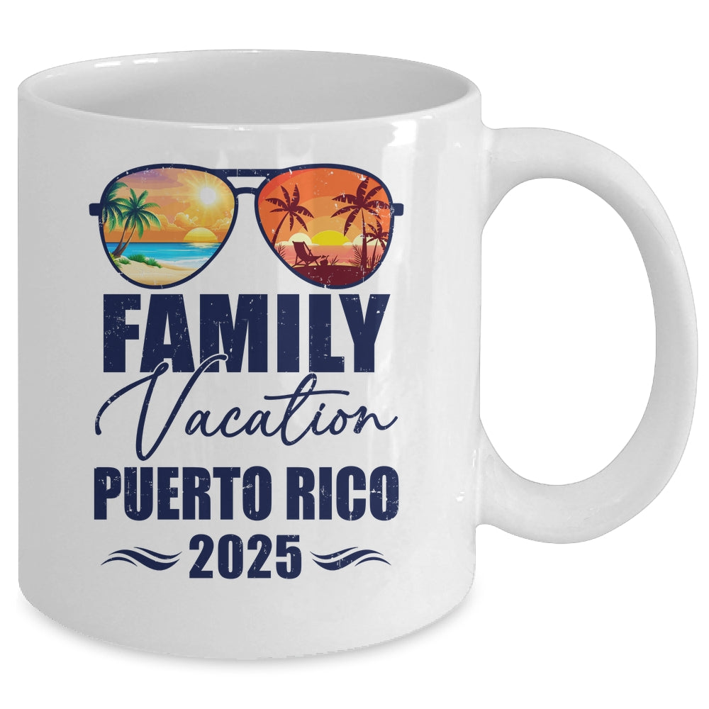 Puerto Rico Matching Family Vacation 2025 Making Memories Mug | teecentury