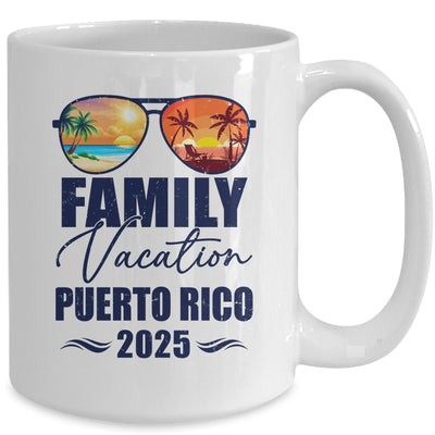 Puerto Rico Matching Family Vacation 2025 Making Memories Mug | teecentury