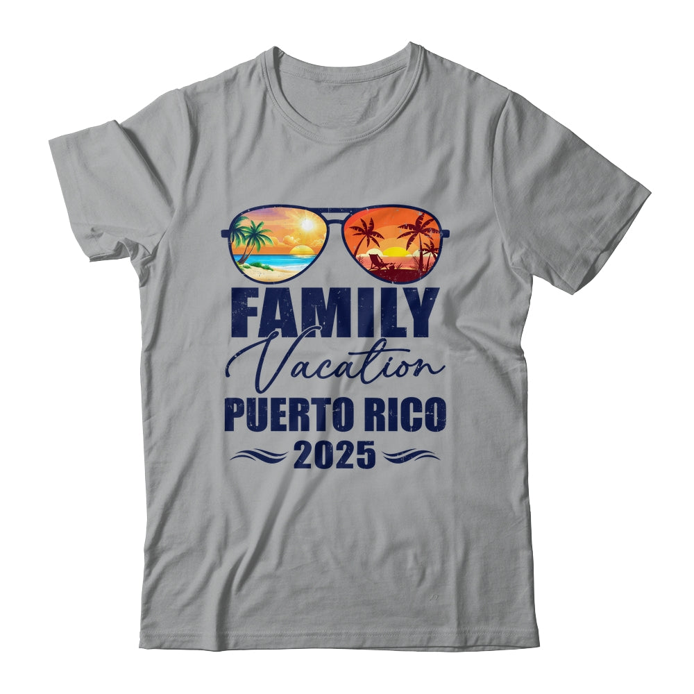 Puerto Rico Matching Family Vacation 2025 Making Memories Shirt & Tank Top | teecentury
