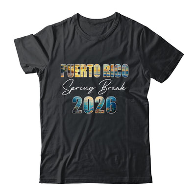 Puerto Rico Spring Break 2026 Summer Vacation Beach Shirt & Tank Top | teecentury