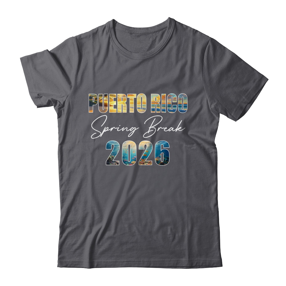 Puerto Rico Spring Break 2026 Summer Vacation Beach Shirt & Tank Top | teecentury